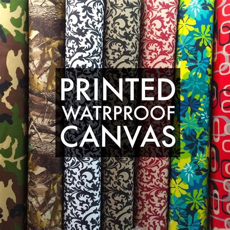 waterproof canvas fabric by yard